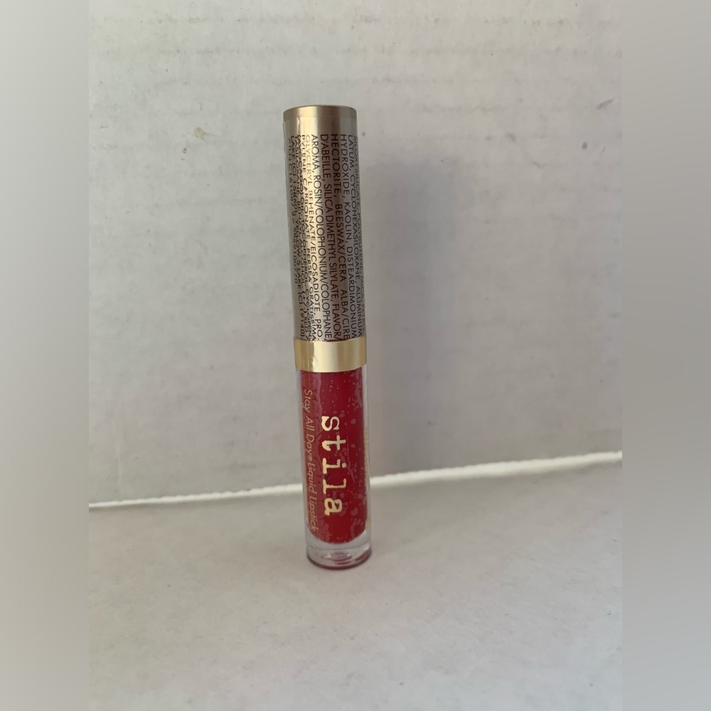 STILA Stay All Day Long Wear Liquid Lipstick Beso Red .05 Fl Oz. Sealed NEW